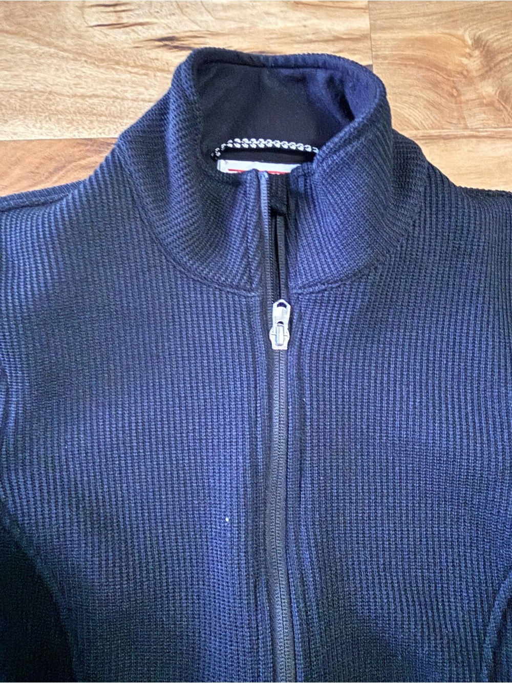Spyder Core Sweater Jacket Size Medium Black Full Zip Performance Jacket Women’s - Picture 11 of 13